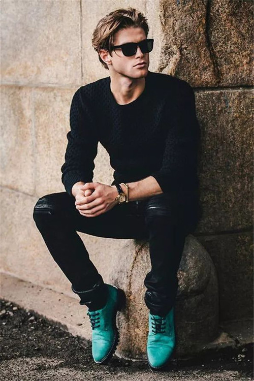 男生拍照姿势的摆法