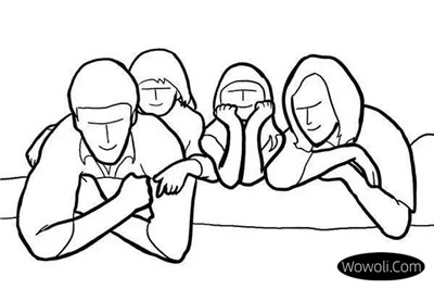 一群人拍照姿势-图片21