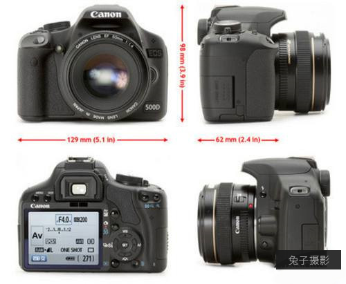 佳能500d单反相机-图片1