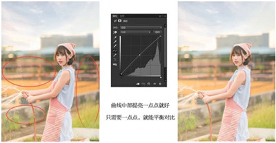 制作暖秋日系色调人像照片的外景调色教程