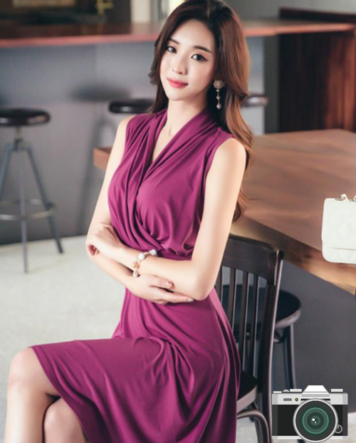 长裙美女人像摄影