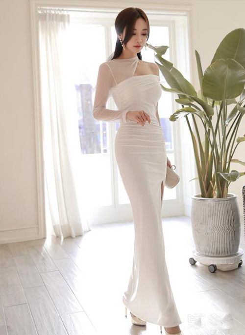 长裙美女人像摄影