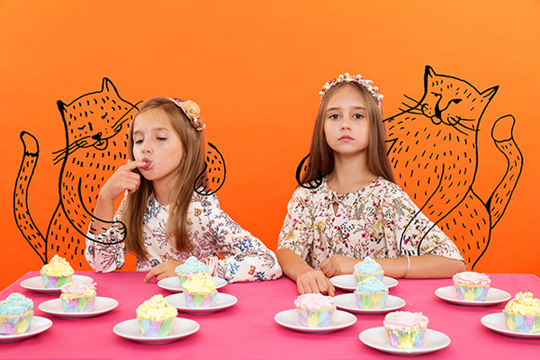 儿童摄影创意作品