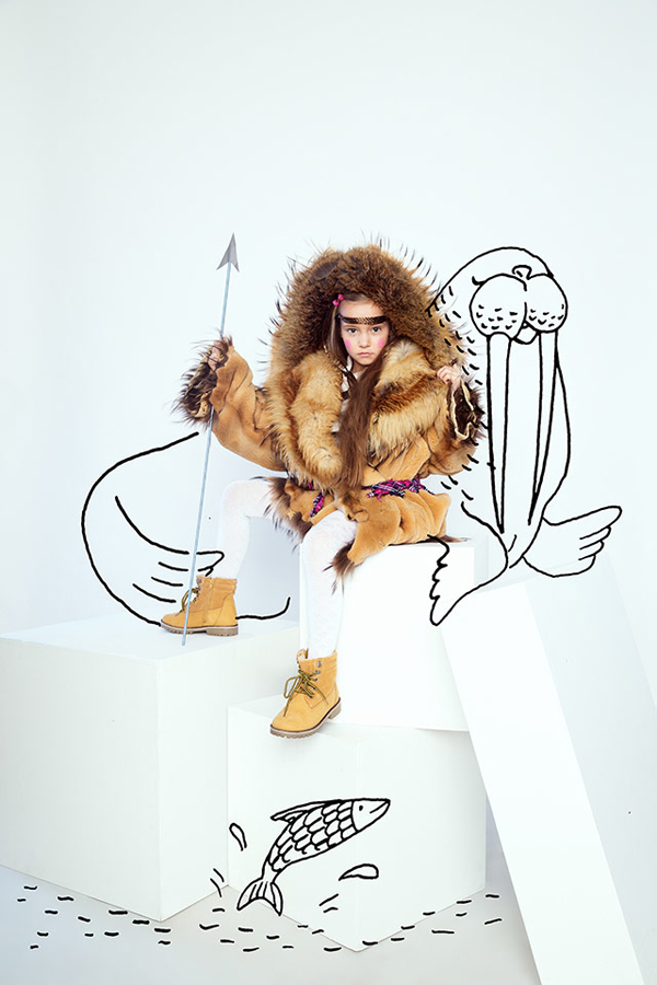 儿童摄影创意作品