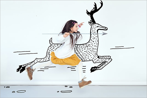 儿童摄影创意作品