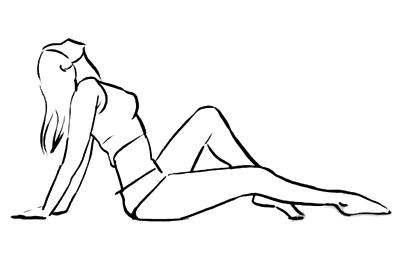 人像摄影摆姿图片