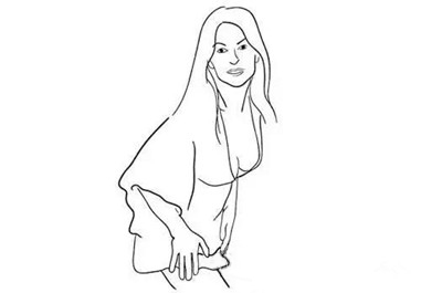 人像摄影摆姿图片