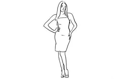 人像摄影摆姿图片