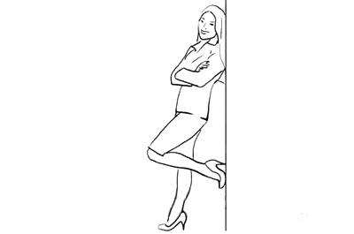 人像摄影摆姿图片