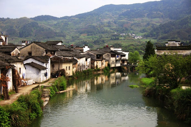 皖南古村落——呈坎古镇摄影图片-图片2
