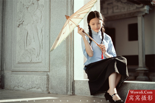 民国少女摄影作品