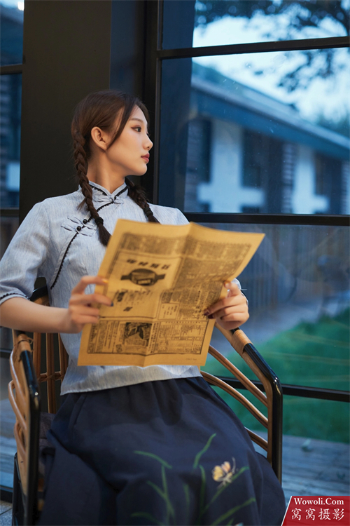 民国少女摄影作品