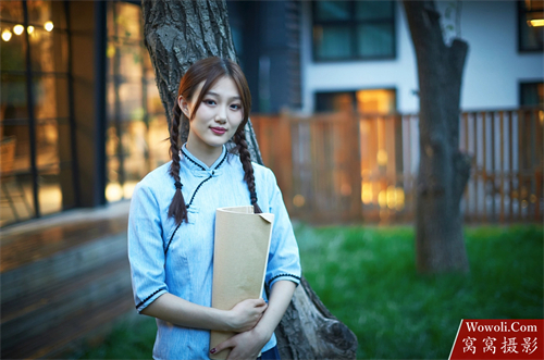 民国少女摄影作品