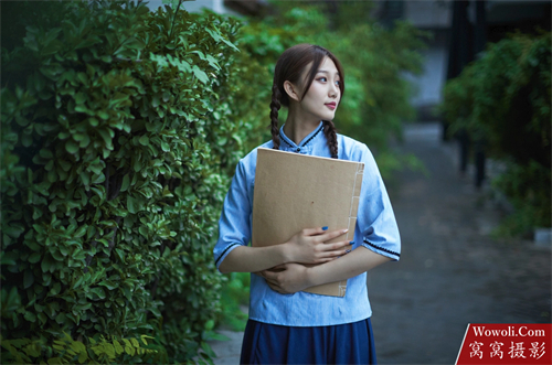 民国少女摄影作品