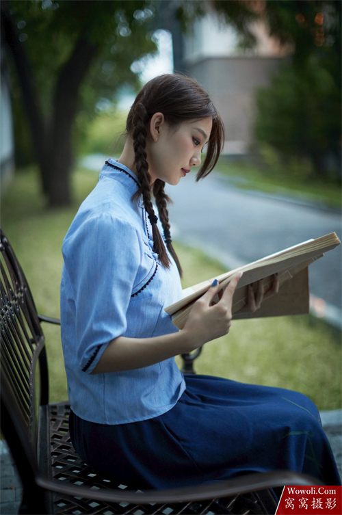 民国少女摄影作品