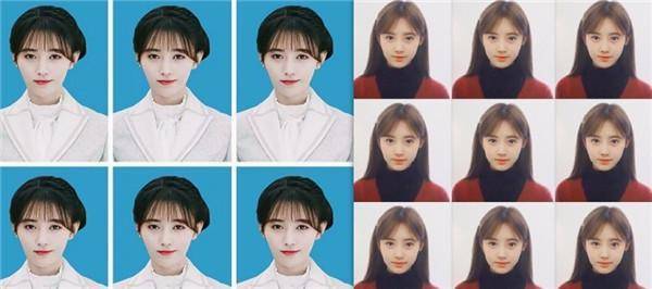 鞠婧祎晒证件照