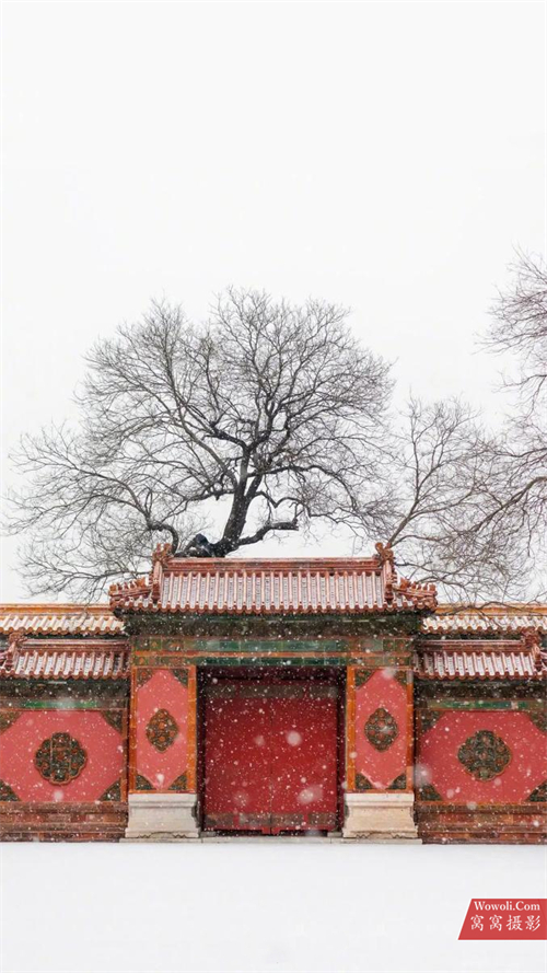 2022年故宫雪景