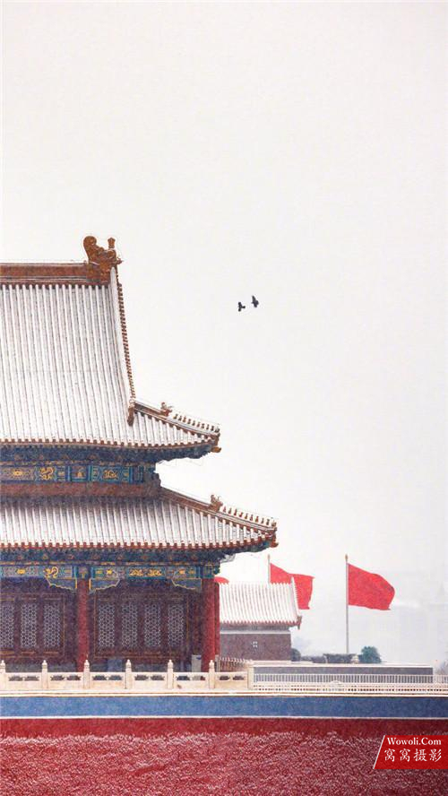 2022年故宫雪景