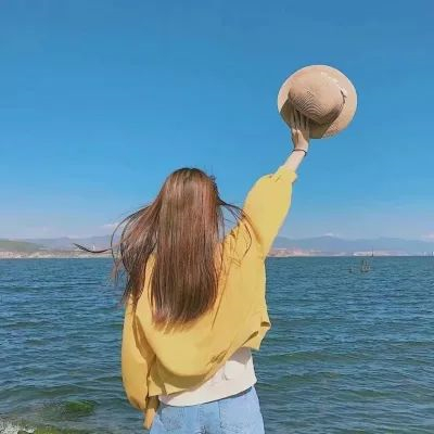 qq女生背影头像