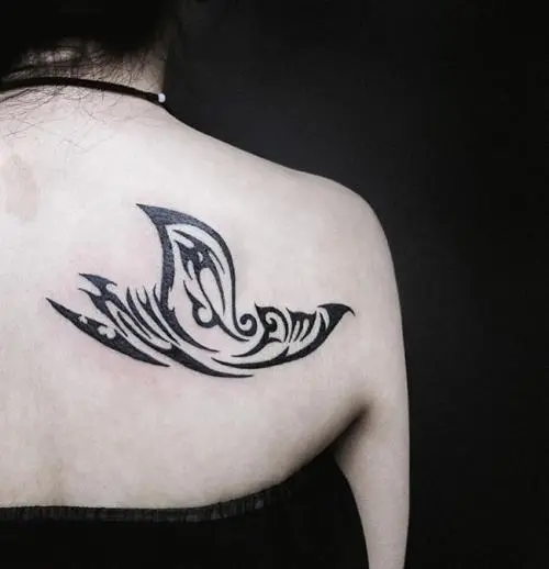 非主流女生背影头像