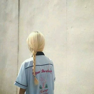 非主流女生背影头像