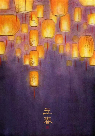 立春节气美图古风