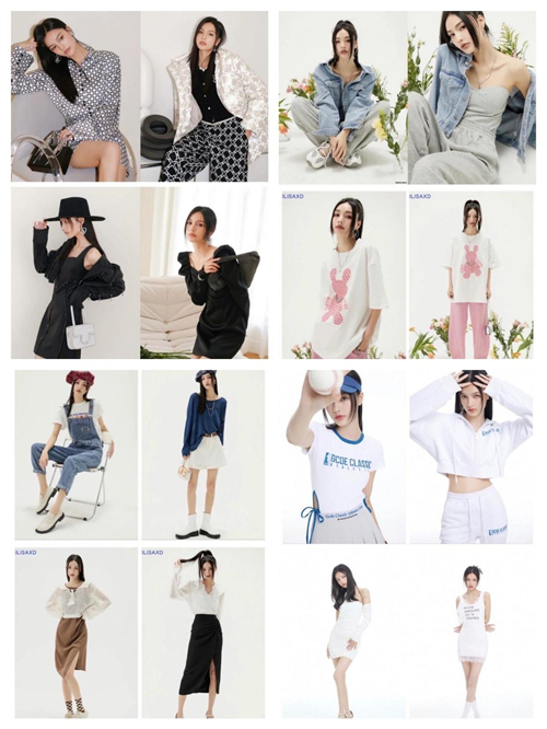 模特儿pose图解100个