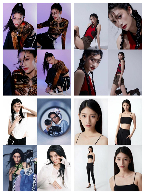 模特儿pose图解100个