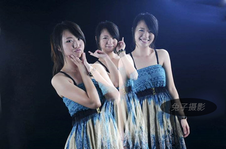 多重曝光人像效果