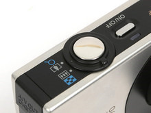 佳能数码相机ixus70机身顶部操控区域