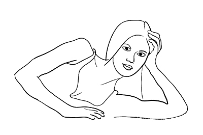 人像摄影摆姿图片