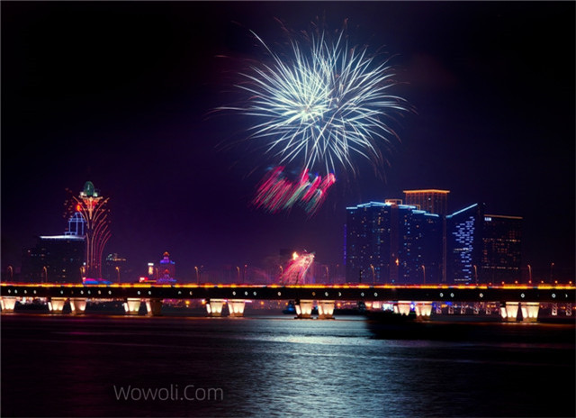 澳门烟花节照片