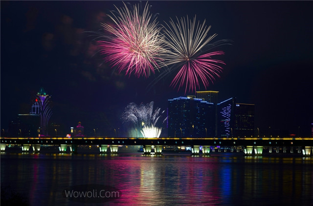 澳门烟花节照片