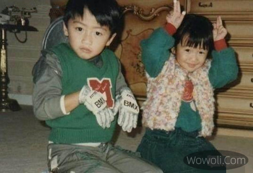 谢霆锋小时候照片-图片1