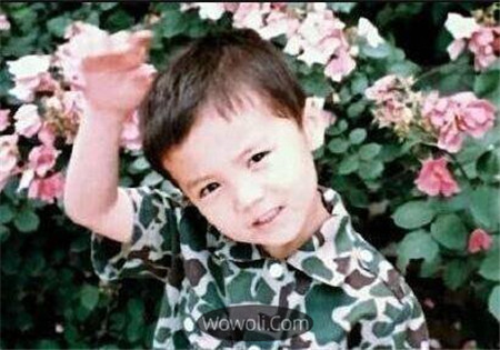 鹿晗小时候的照片大全-图片3