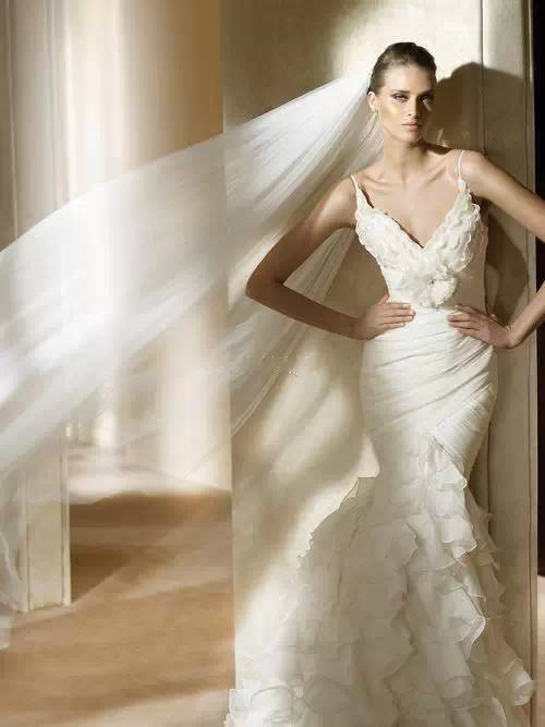 法国新娘照片婚纱图片