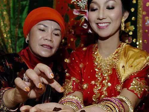 印尼新娘照片婚纱图片